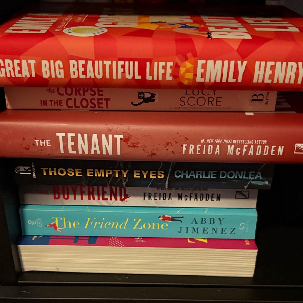 Stack of Colorful Books